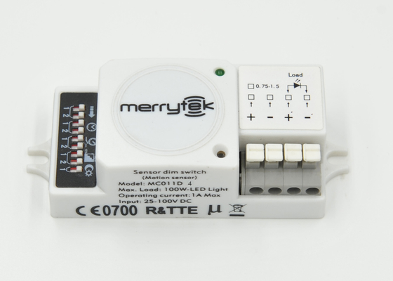 微波感应器5.8G雷达控制开关 LED灯具智能控制开关DC输入MC011D4